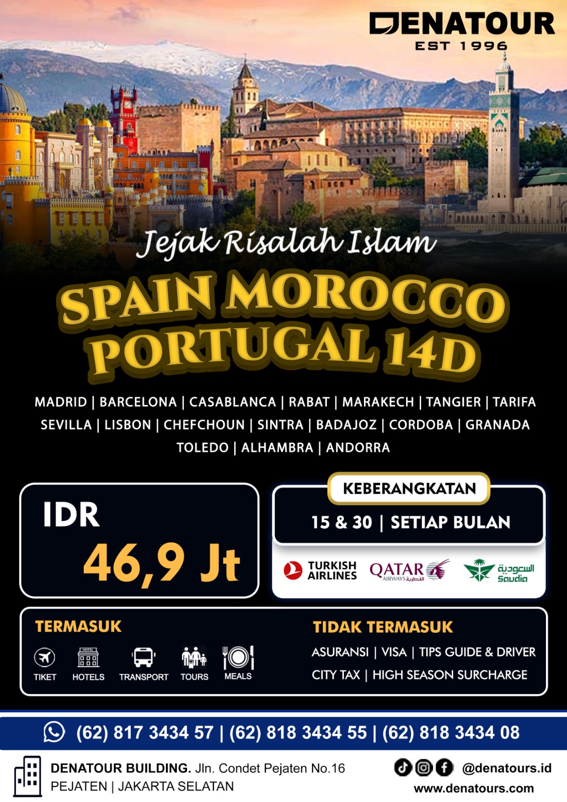 Spain Maroko portugal