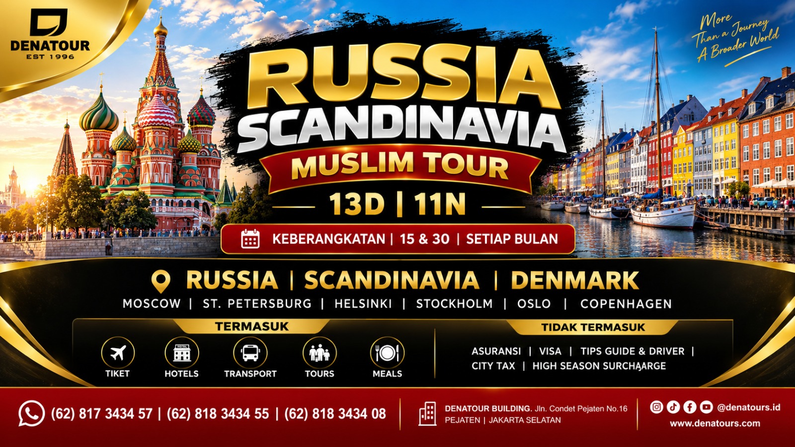 Rusia Scandinavia Muslim Tour