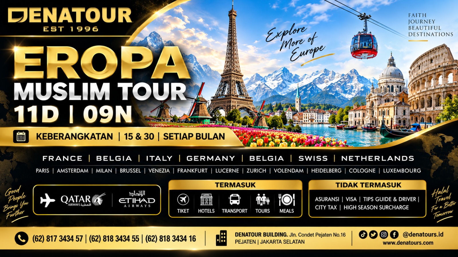 Eropa Muslim Tour