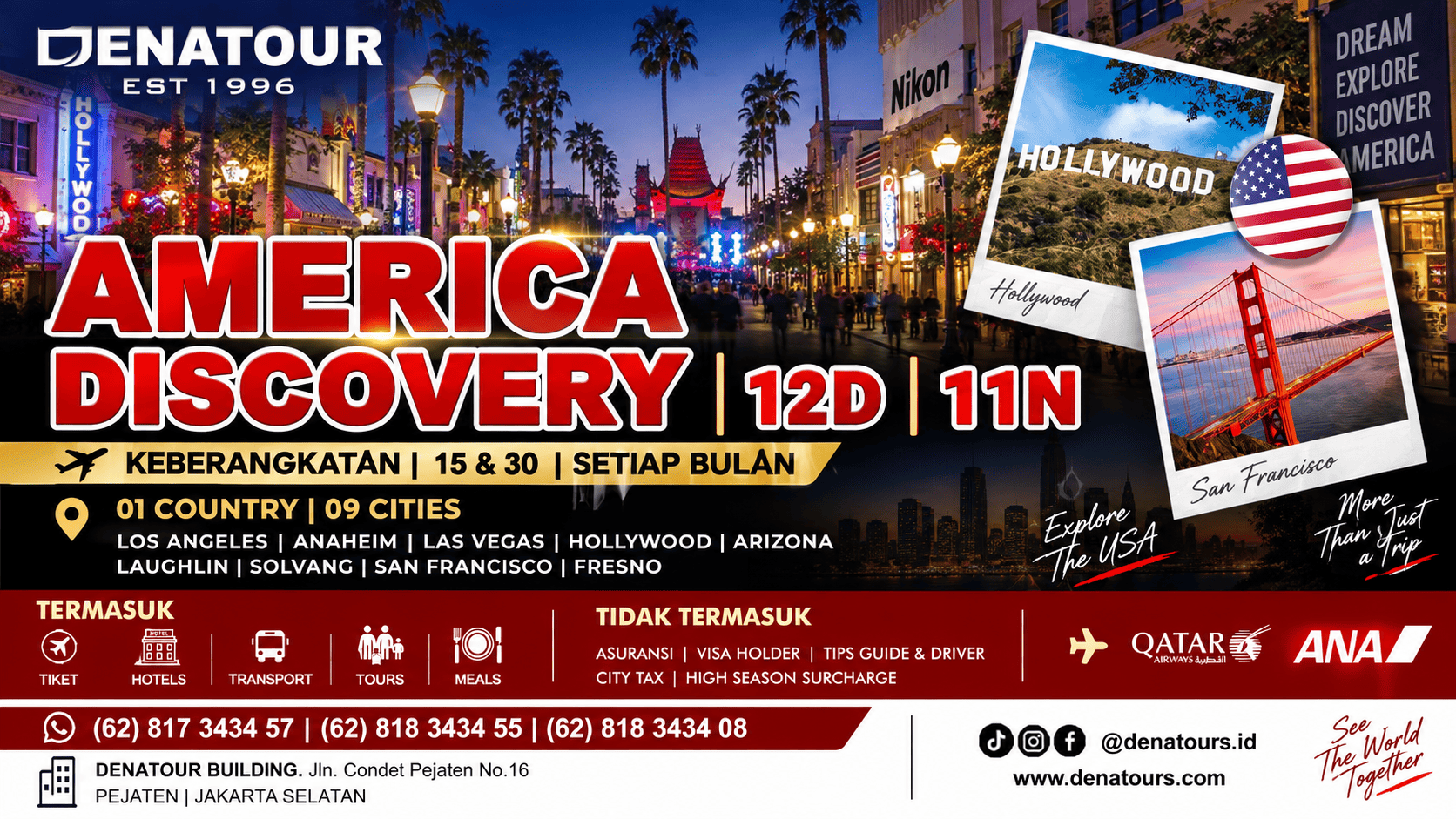 Amerika Discovery Muslim Tour