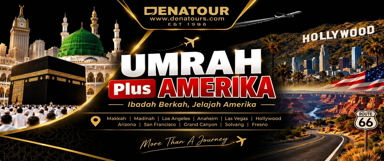 Umrah Plus Amerika | 19D 17N
