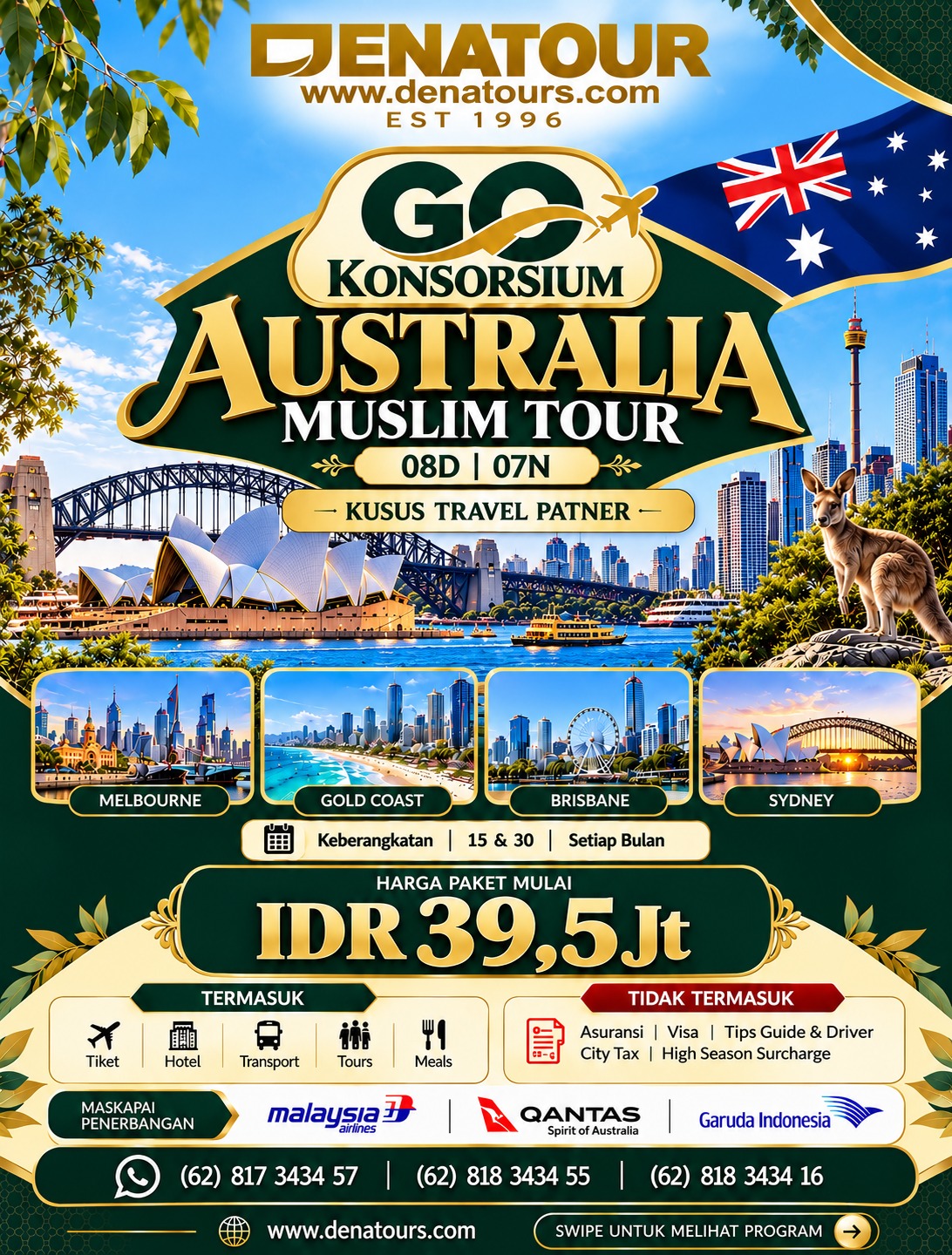 Go Konsorsium Australia Muslim tour
