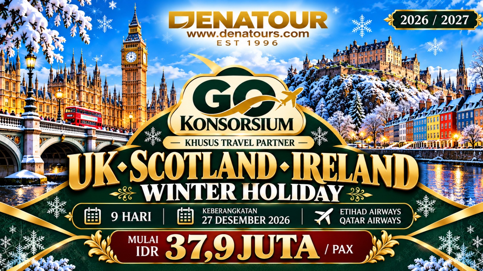 UK, Scotland, Ireland Winter Holiday Go Konsorsium